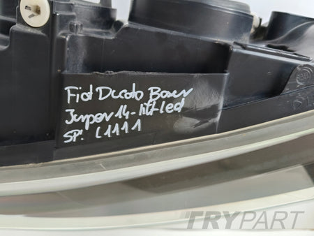 LEFT HEADLIGHT LAMP FIAT DUCATO BOXER JUMPER 14- LIFT LED