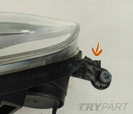 LEFT HEADLIGHT LAMP FIAT PANDA III 12-
