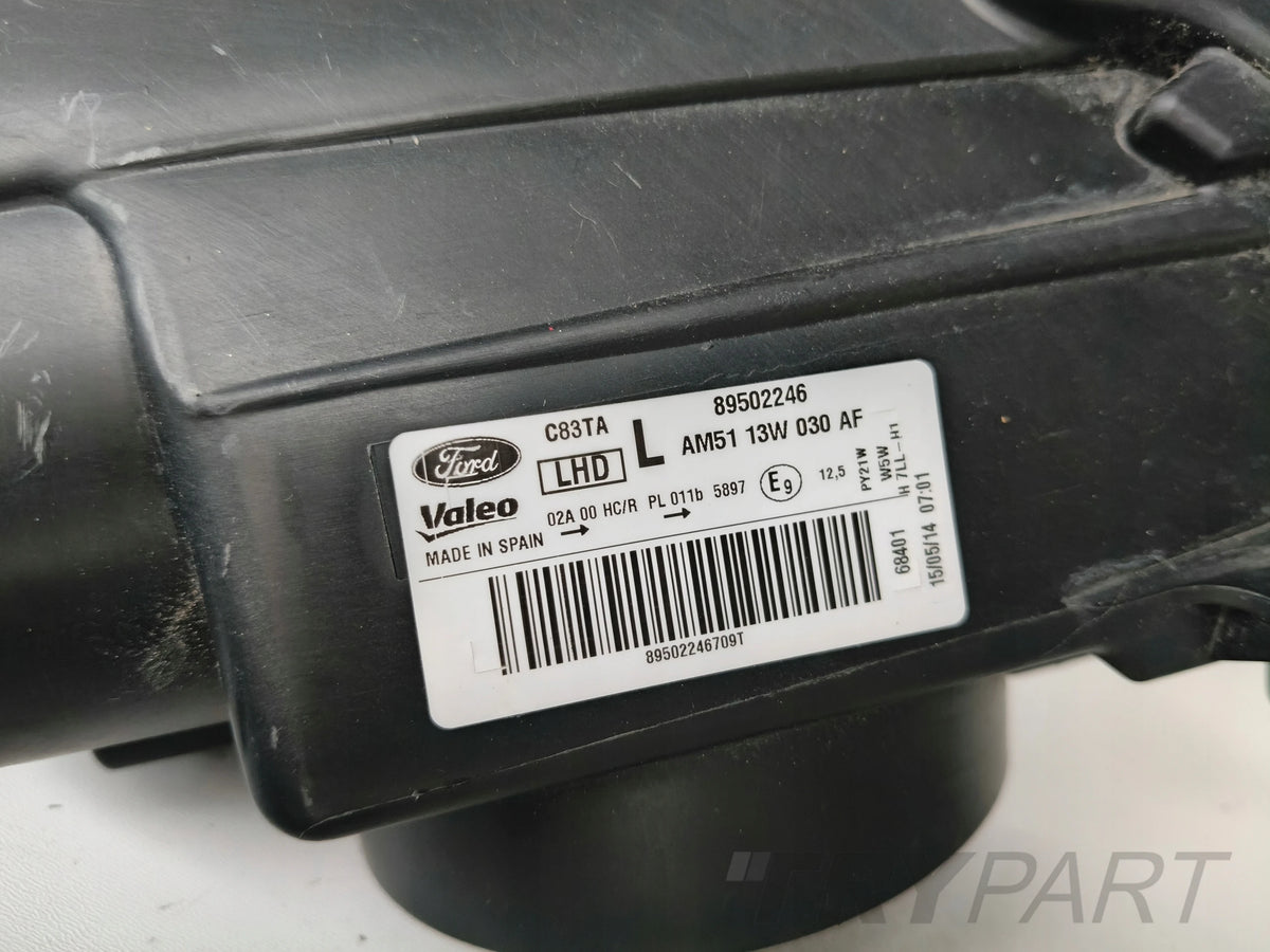 LEFT HEADLIGHT LAMP FOR FORD C-MAX MK2 10-14
