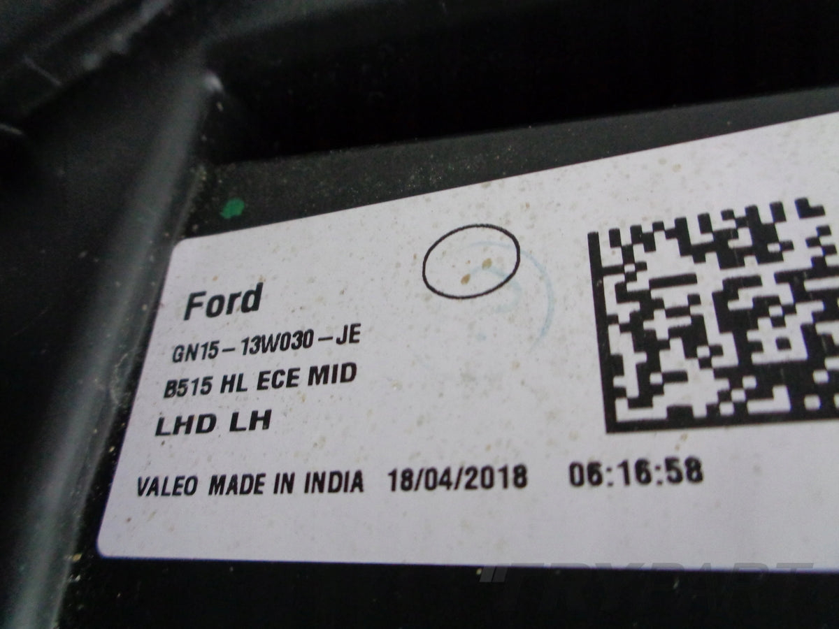 LEFT HEADLIGHT LAMP FORD ECOSPORT 17- FACELIFT