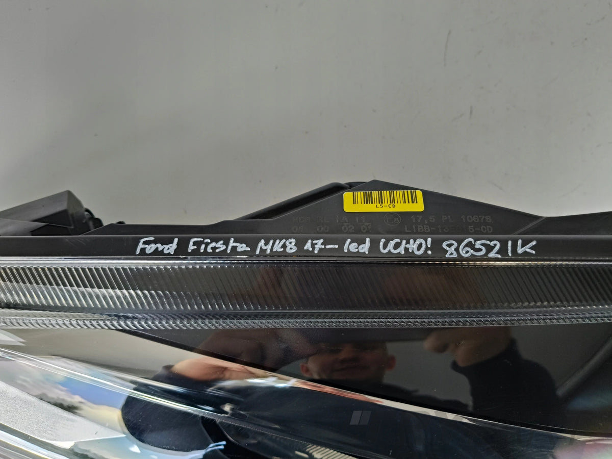 LEFT HEADLIGHT LAMP FORD FIESTA MK8 17- LED