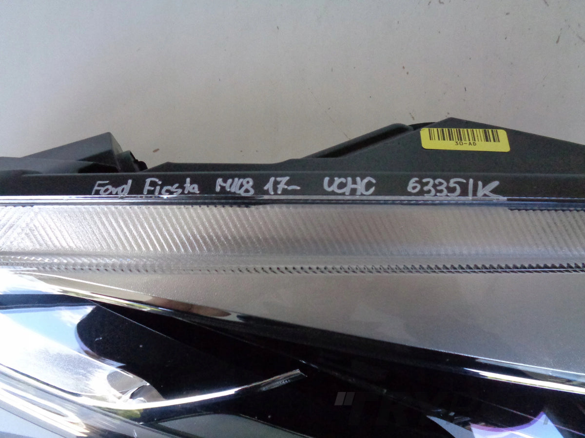 LEFT HEADLIGHT LAMP FORD FIESTA MK8 17-