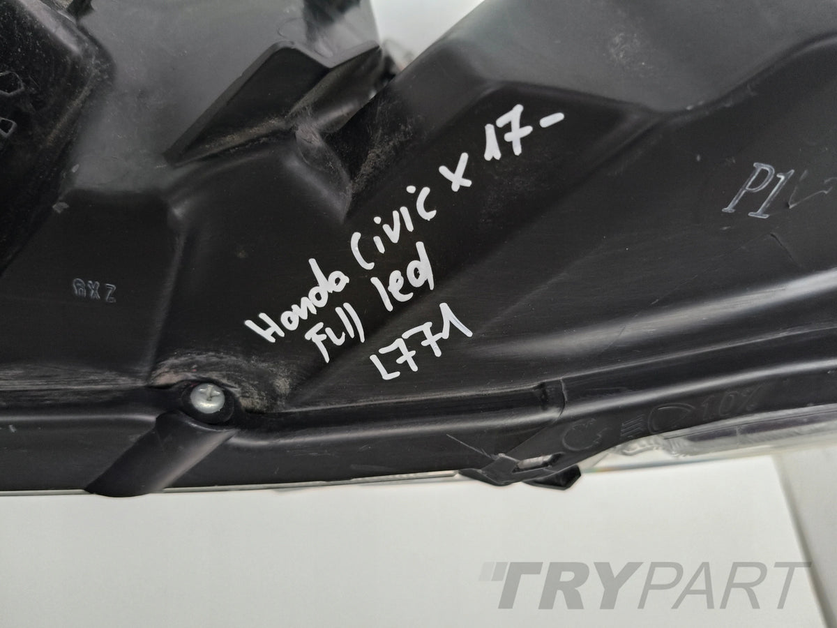 LEFT HEADLIGHT LAMP HONDA CIVIC X 17- FULL LED
