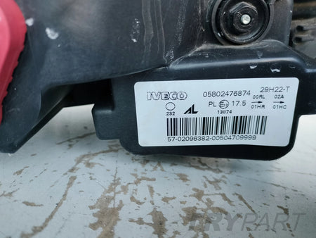 LEFT HEADLIGHT LAMP IVECO DAILY 19- LIFT