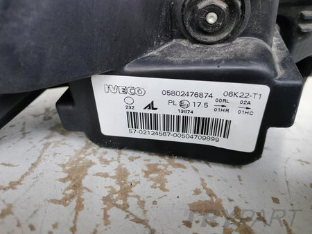 LEFT HEADLIGHT LAMP IVECO DAILY 19- LIFT
