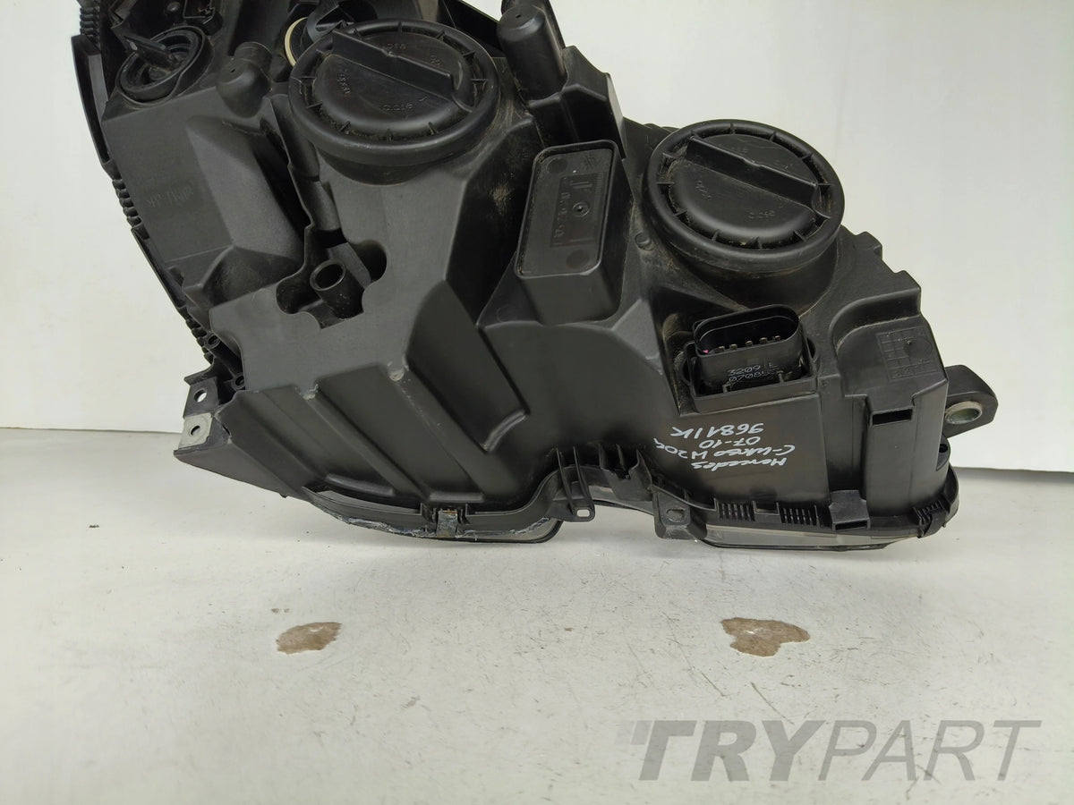 LEFT HEADLIGHT LAMP MERCEDES C-CLASS W204 07-10