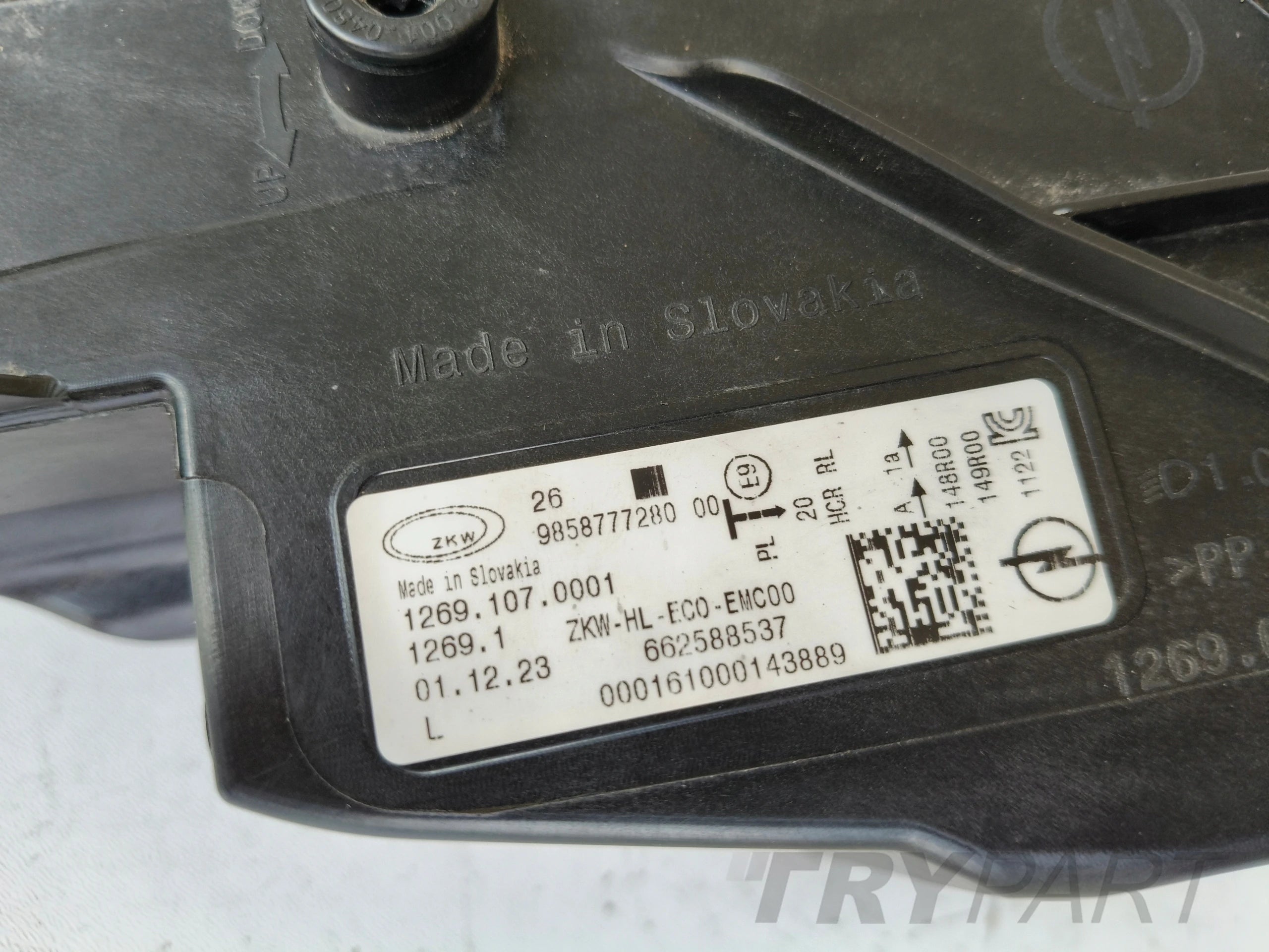 LEFT HEADLIGHT LAMP OPEL ASTRA VI L 22- FULL LED