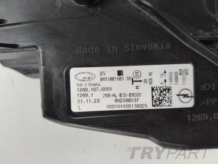 LEFT HEADLIGHT LAMP OPEL ASTRA VI L 22- FULL LED