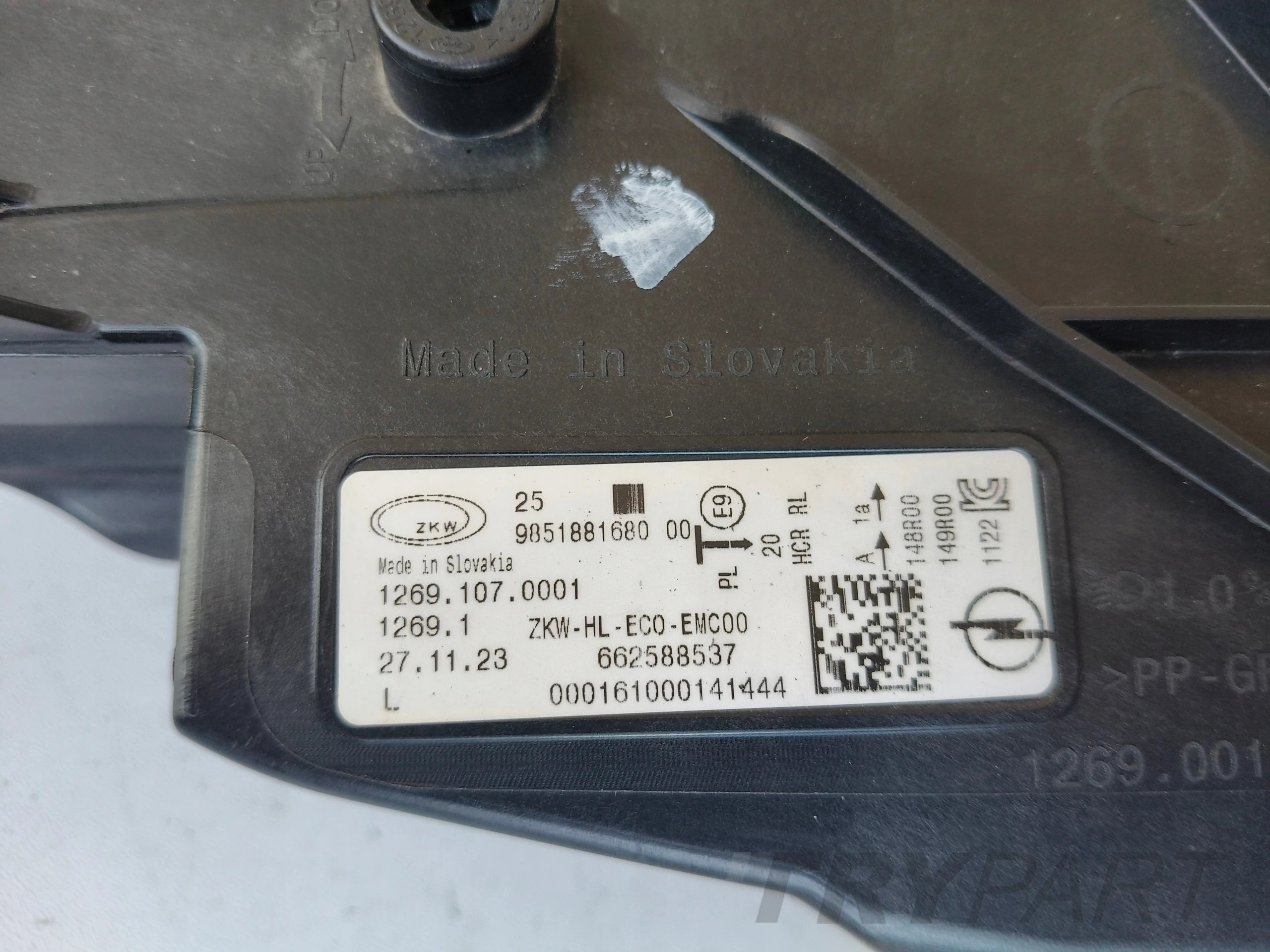 LEFT HEADLIGHT LAMP OPEL ASTRA VI L 22- FULL LED