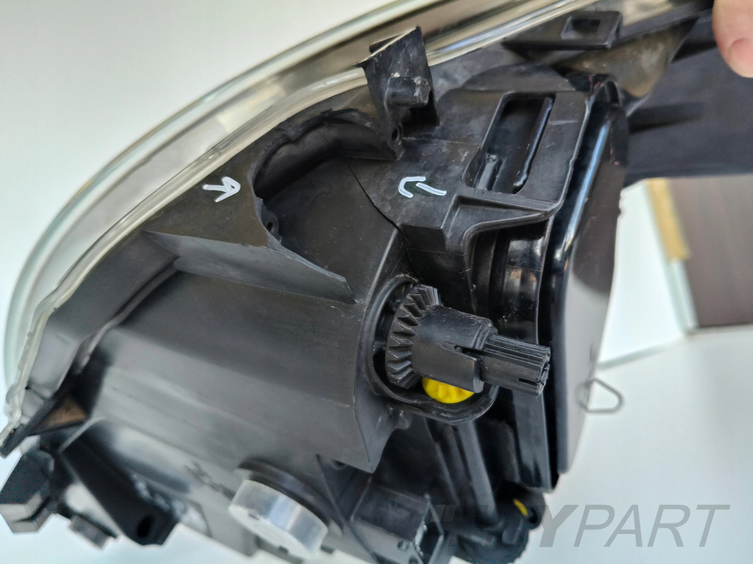 LEFT HEADLIGHT LAMP OPEL CORSA D 06-11