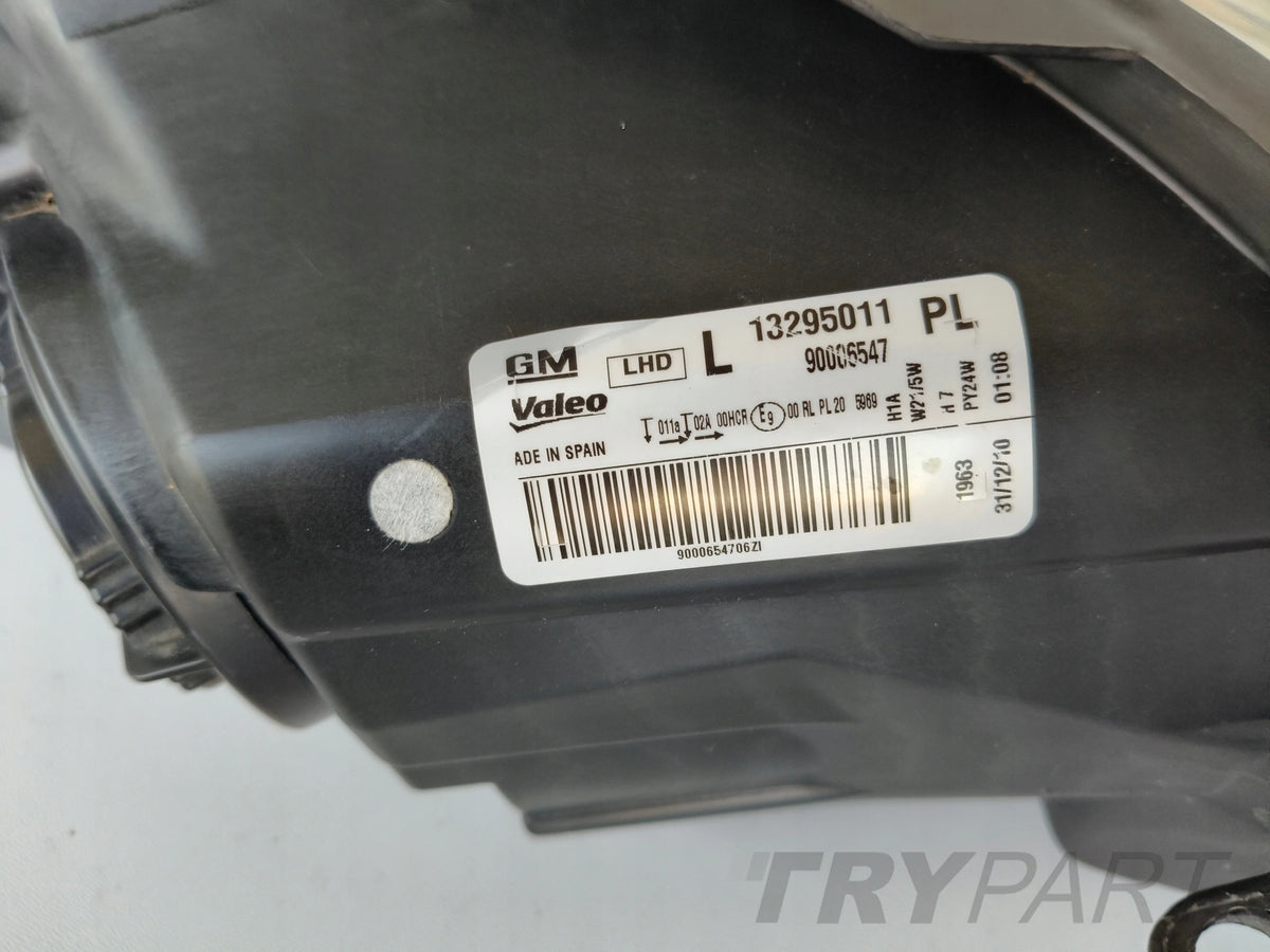 LEFT HEADLIGHT LAMP OPEL CORSA D 11-14 LIFT