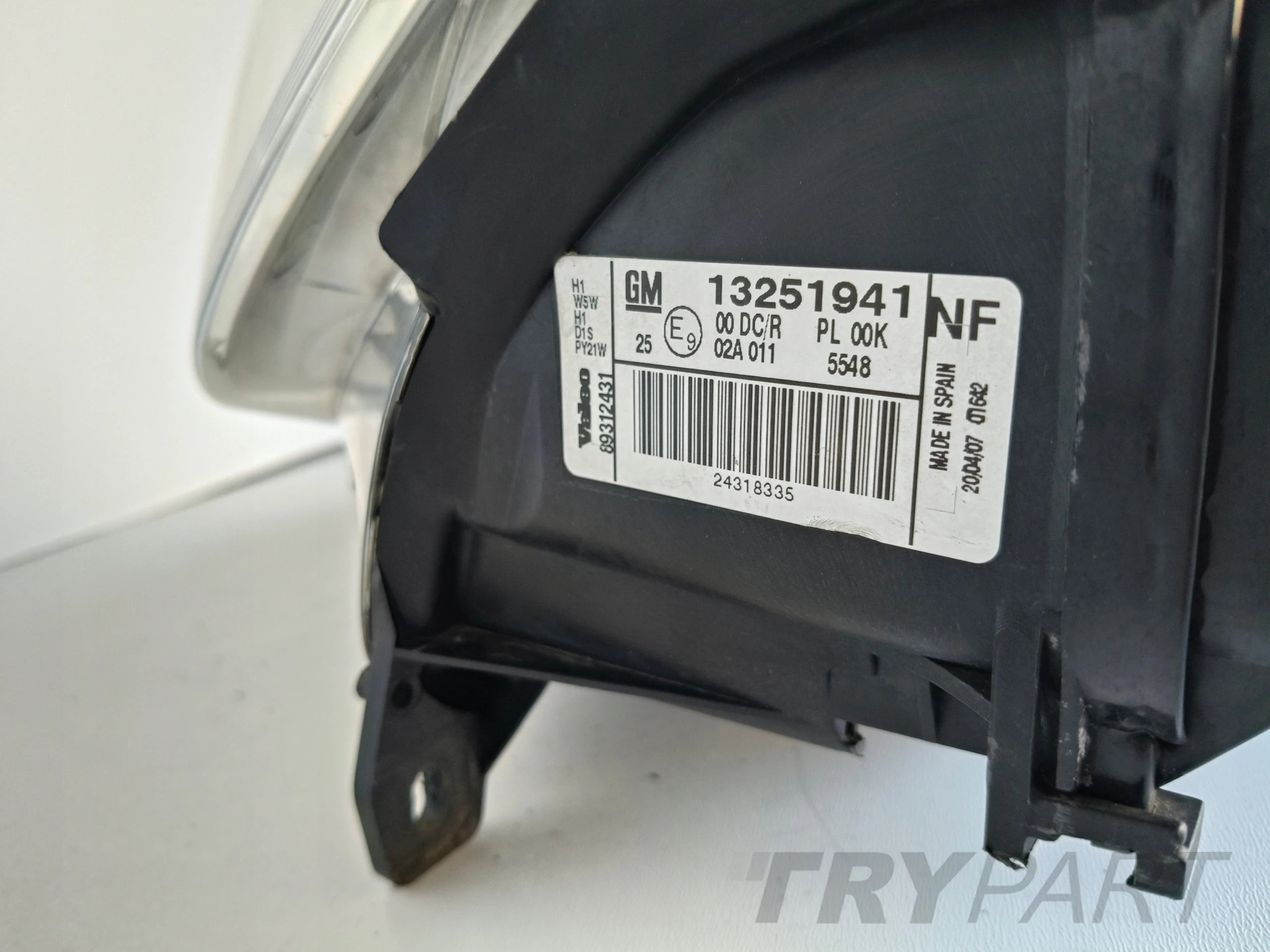 LEFT HEADLIGHT LAMP OPEL VECTRA C 05- LIFT XENON SWIVEL