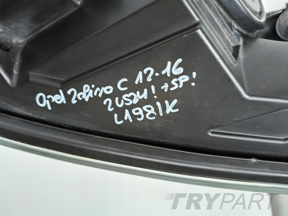 LEFT HEADLIGHT LAMP OPEL ZAFIRA C 12-16
