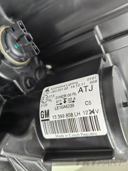 LEFT HEADLIGHT LAMP OPEL ZAFIRA C 12-16