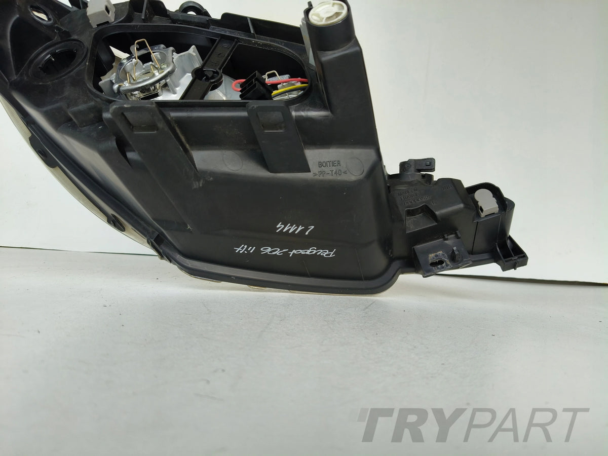 LEFT HEADLIGHT LAMP PEUGEOT 206 LIFT
