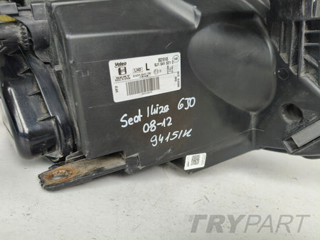 LEFT HEADLIGHT LAMP SEAT IBIZA 6J 6J0 08-12