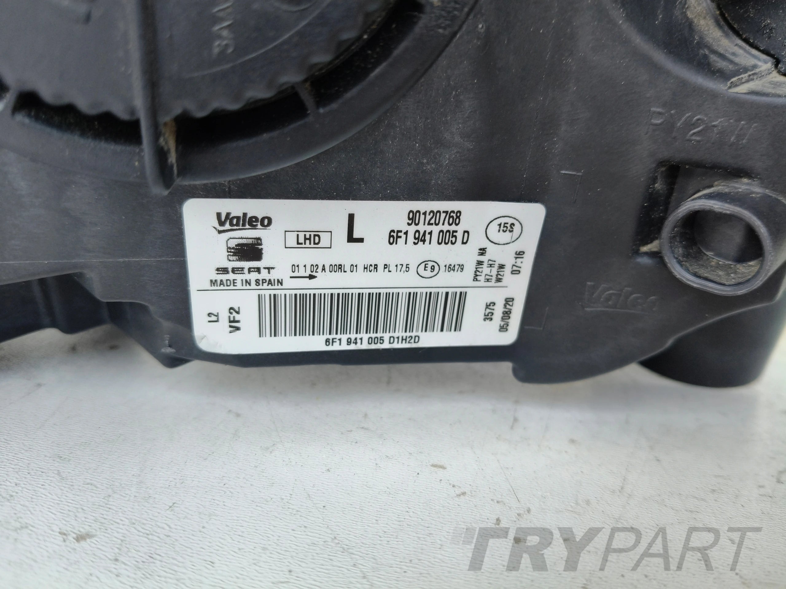 LEFT HEADLIGHT LAMP SEAT IBIZA V 6F 6F0 17- ARONA 6F9