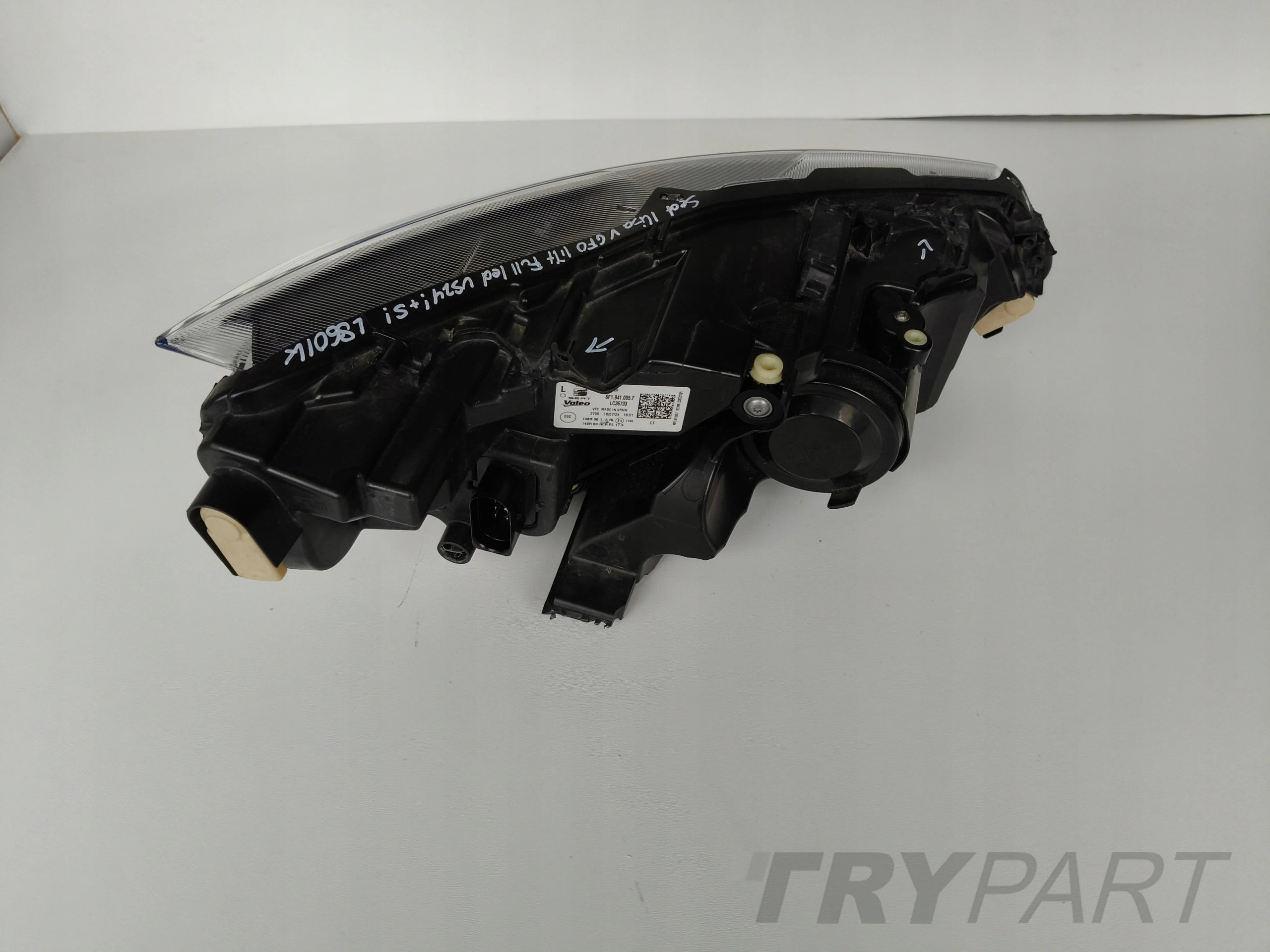 LEFT HEADLIGHT LAMP SEAT IBIZA V 6F 6F0 21- LIFT ARONA 6F9 LED