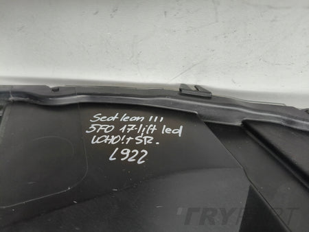 LEFT HEADLIGHT LAMP SEAT LEON III 3 5F 5F0 17- LIFT LED