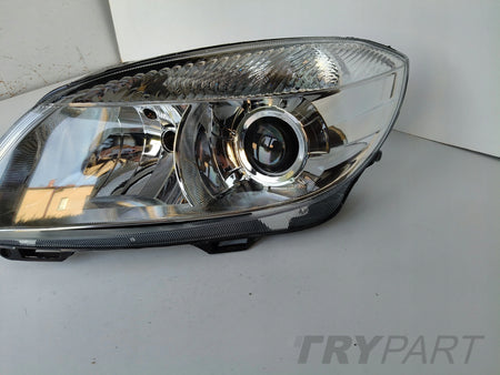 LEFT HEADLIGHT LAMP SKODA FABIA II 5J 5J0 10- LIFT ROOMSTER TYC