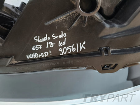LEFT HEADLIGHT LAMP SKODA SCALA 657 18- LED