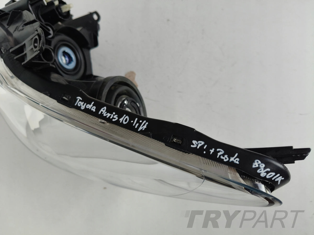 LEFT HEADLIGHT LAMP TOYOTA AURIS 10-12 LIFT