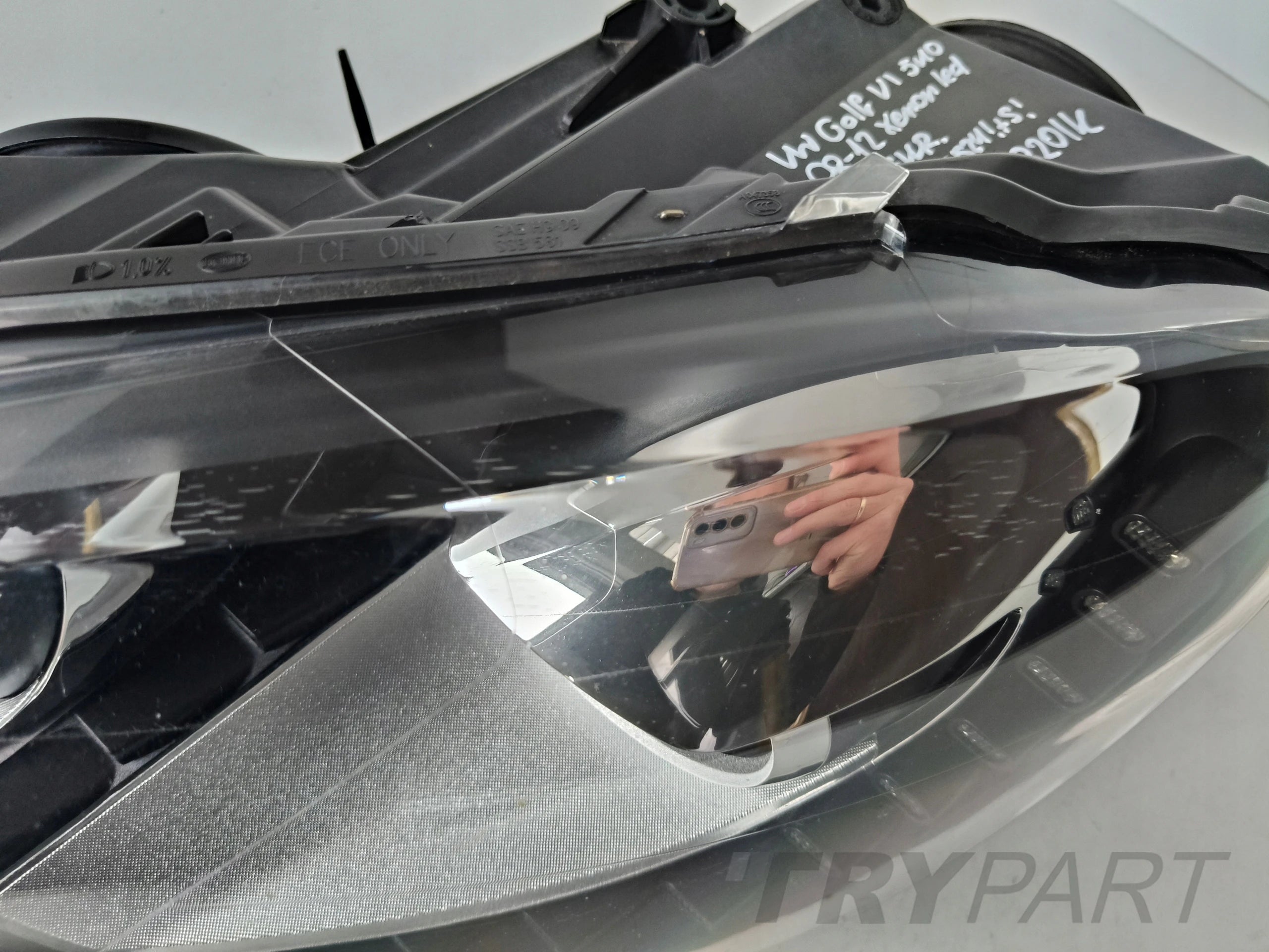LEFT HEADLIGHT LAMP VW GOLF VI 6 5K0 5K 08-12 XENON LED CORNERING