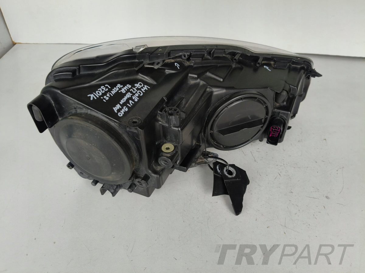 LEFT HEADLIGHT LAMP VW GOLF VI 6 5K0 5K 08-12 XENON LED CORNERING