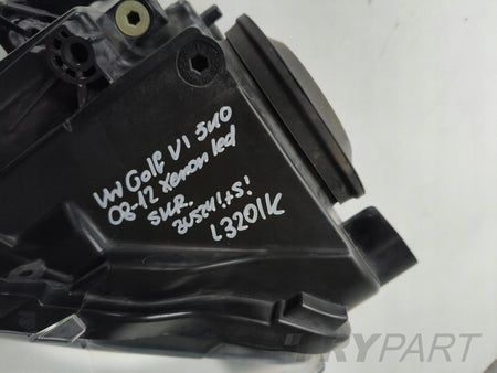 LEFT HEADLIGHT LAMP VW GOLF VI 6 5K0 5K 08-12 XENON LED CORNERING
