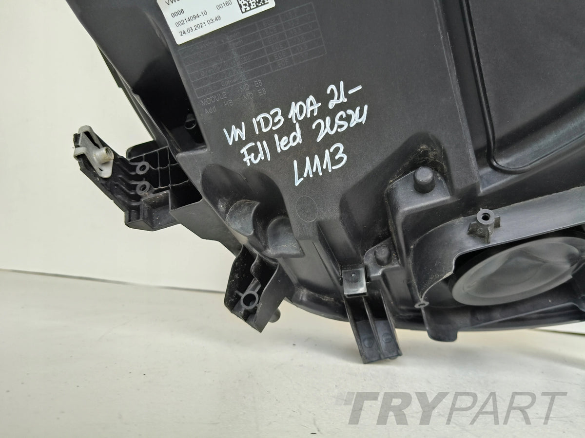 LEFT HEADLIGHT LAMP VW ID3 10A 21- FULL LED