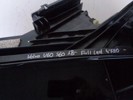 LEFT HEADLIGHT LAMPS VOLVO V60 S60 18- FULL LED