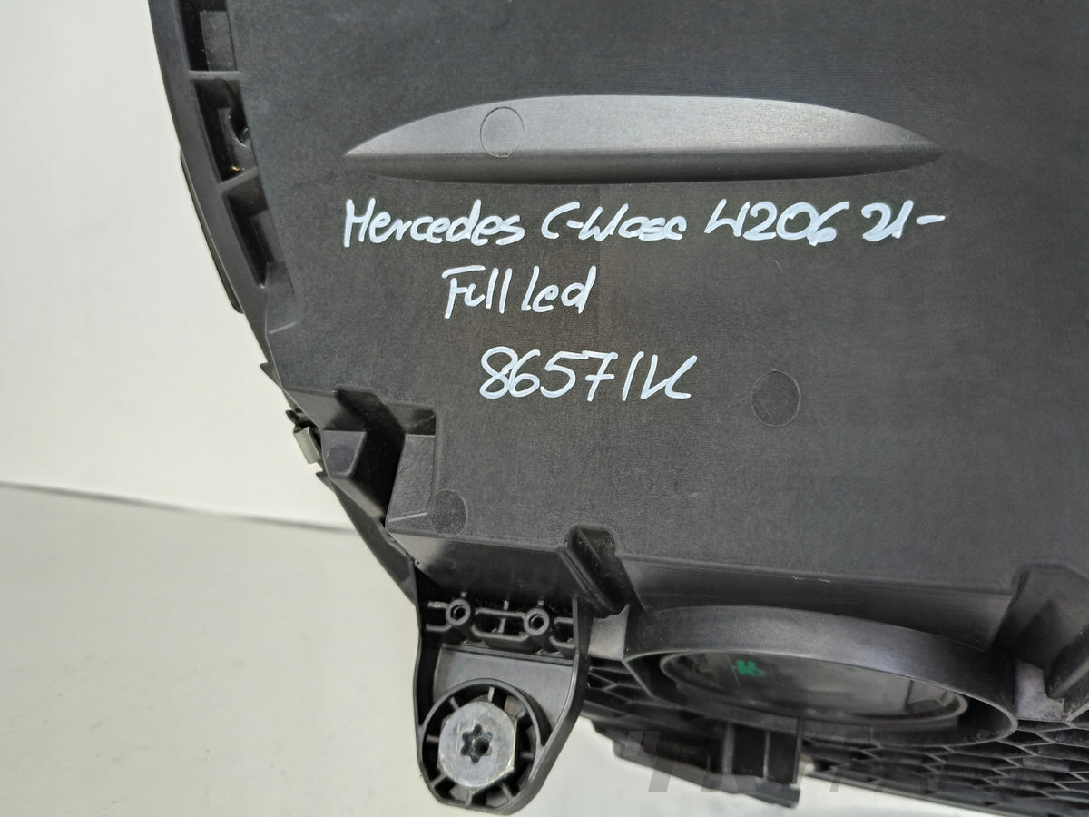 LEFT HEADLIGHT MERCEDES C-CLASS W206 21- FULL LED HP HIGH PERFORMANCE