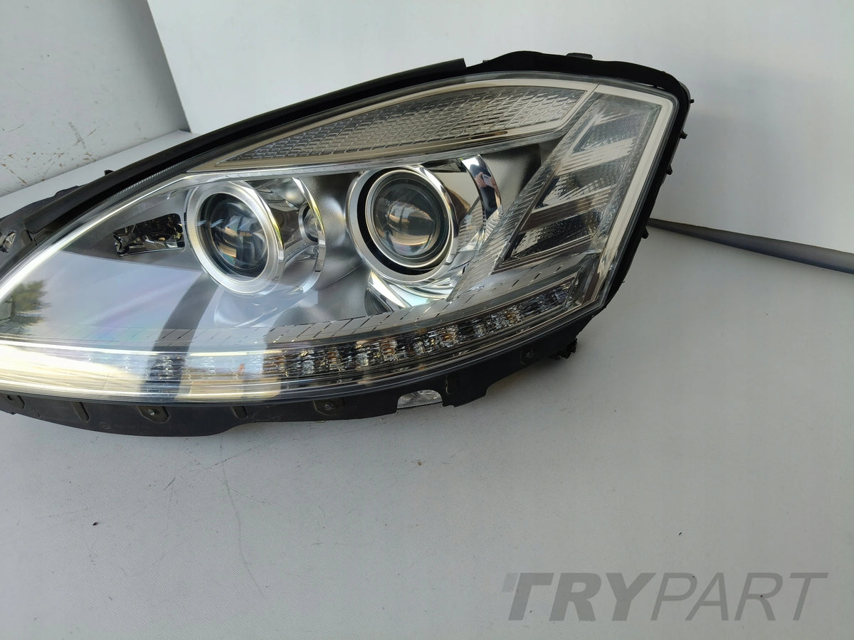 LEFT HEADLIGHT MERCEDES S-CLASS W221 FACELIFT XENON LED ILS NIGHT VISION