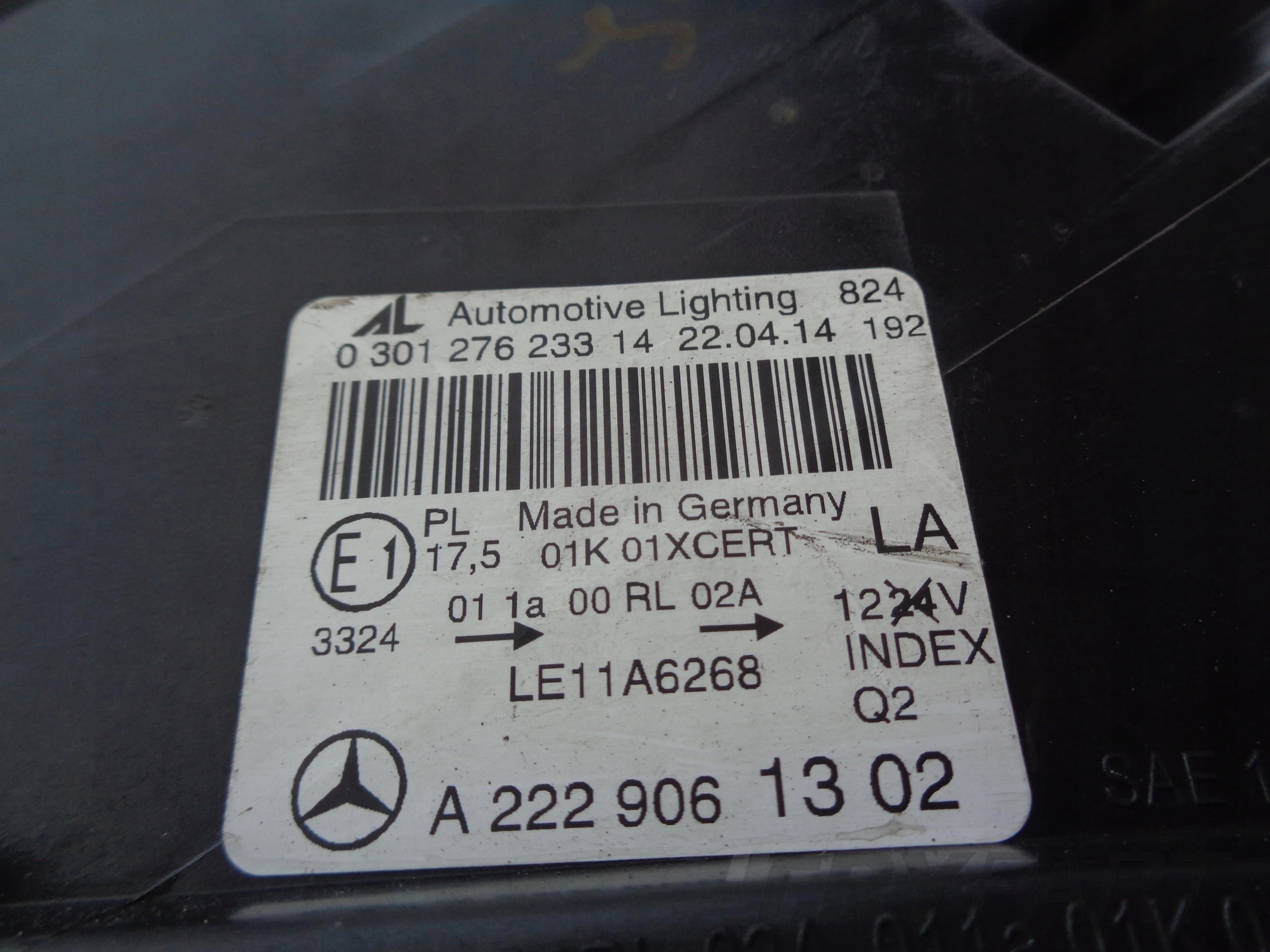 LEFT HEADLIGHT MERCEDES S-CLASS W222 FULL LED NIGHT VISION