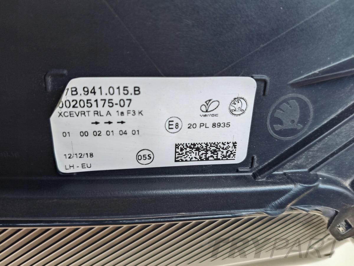 LEFT HEADLIGHT SKODA KAROQ 57A 17- FULL LED