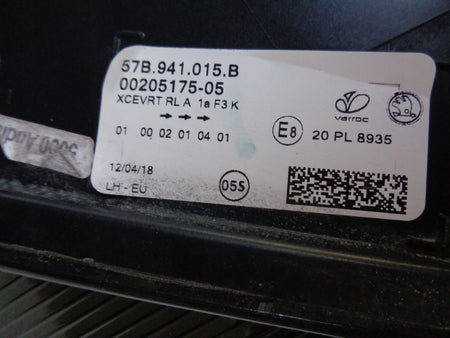 LEFT HEADLIGHT SKODA KAROQ 57B 17- FULL LED COMPLETE