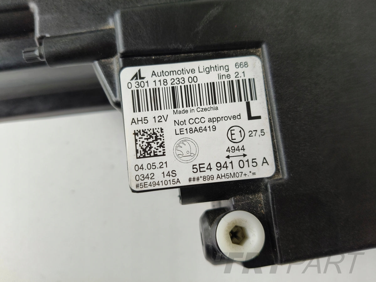 LEFT HEADLIGHT SKODA OCTAVIA 4 IV 5E3 20- FULL LED