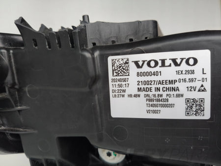 LEFT HEADLIGHT VOLVO EX30 23- FULL LED