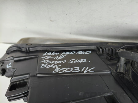 LEFT HEADLIGHT VOLVO V60 S60 13- FACELIFT XENON CORNERING