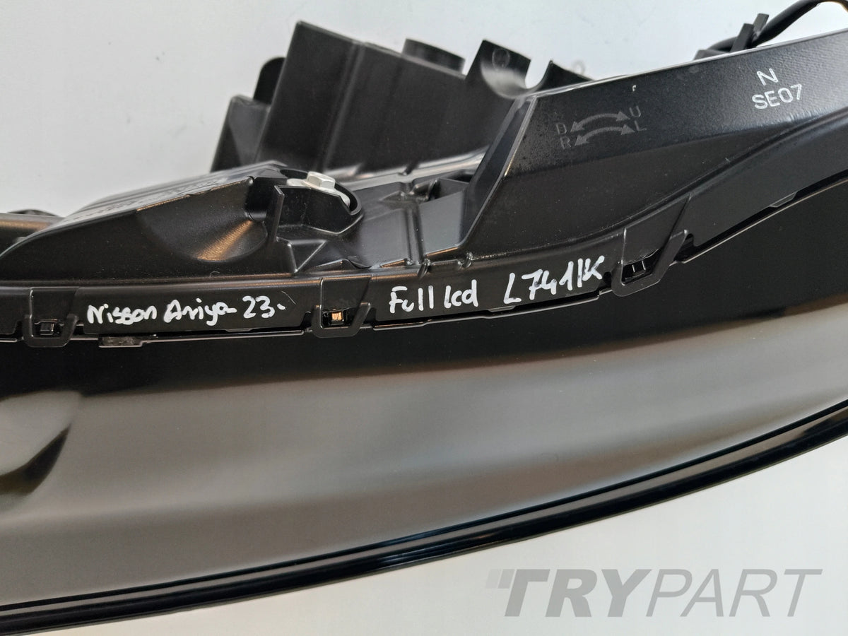 LEFT UPPER HEADLIGHT NISSAN ARIYA 23- FULL LED