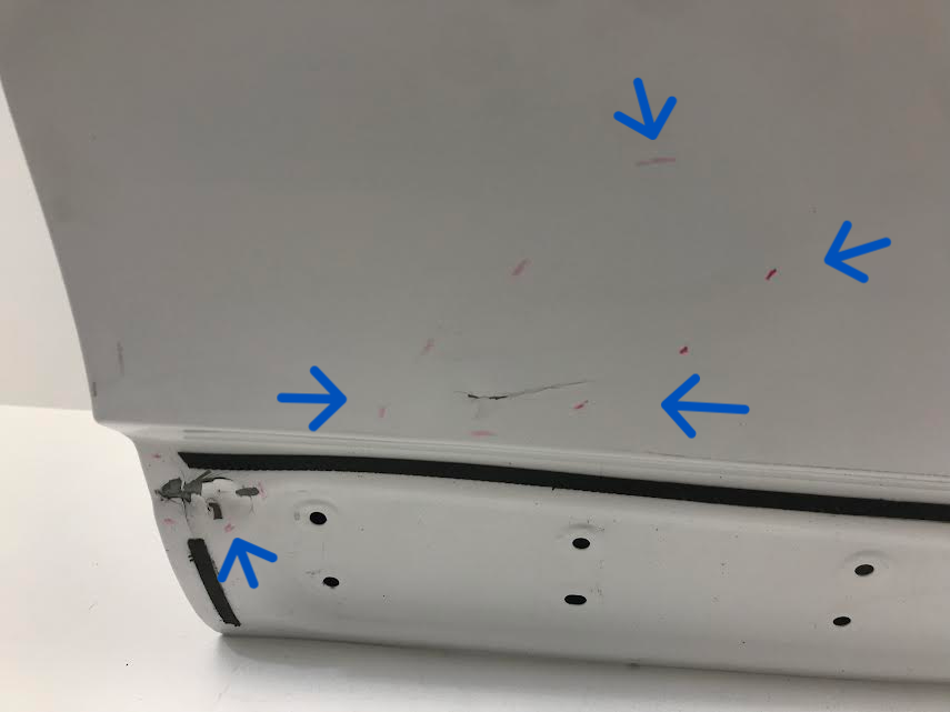 Jeep Cherokee 2014-2018 Door Right Front 770V1079