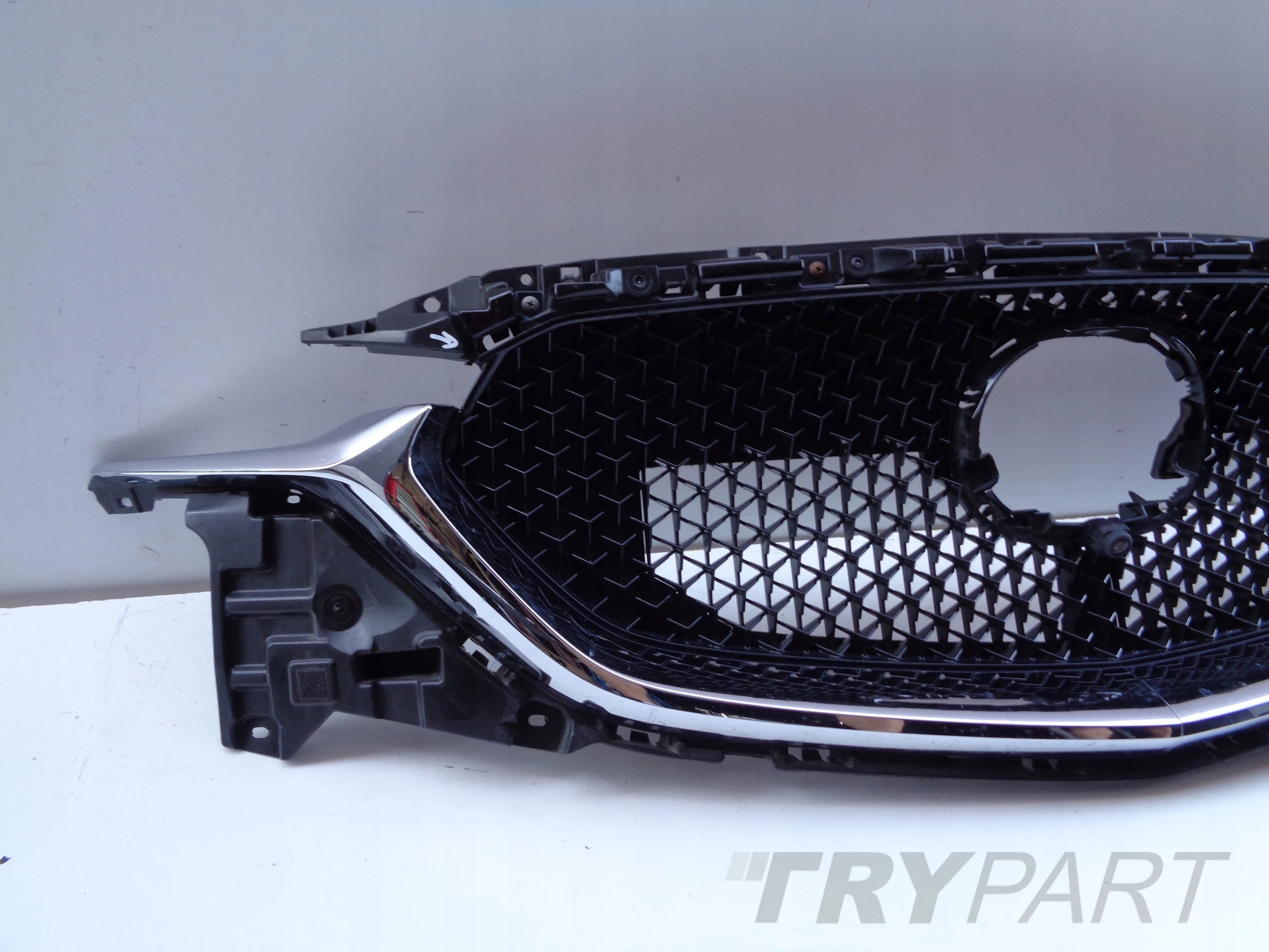 MAZDA CX5 II 17- Radiator Grille Cover with Camera Hole