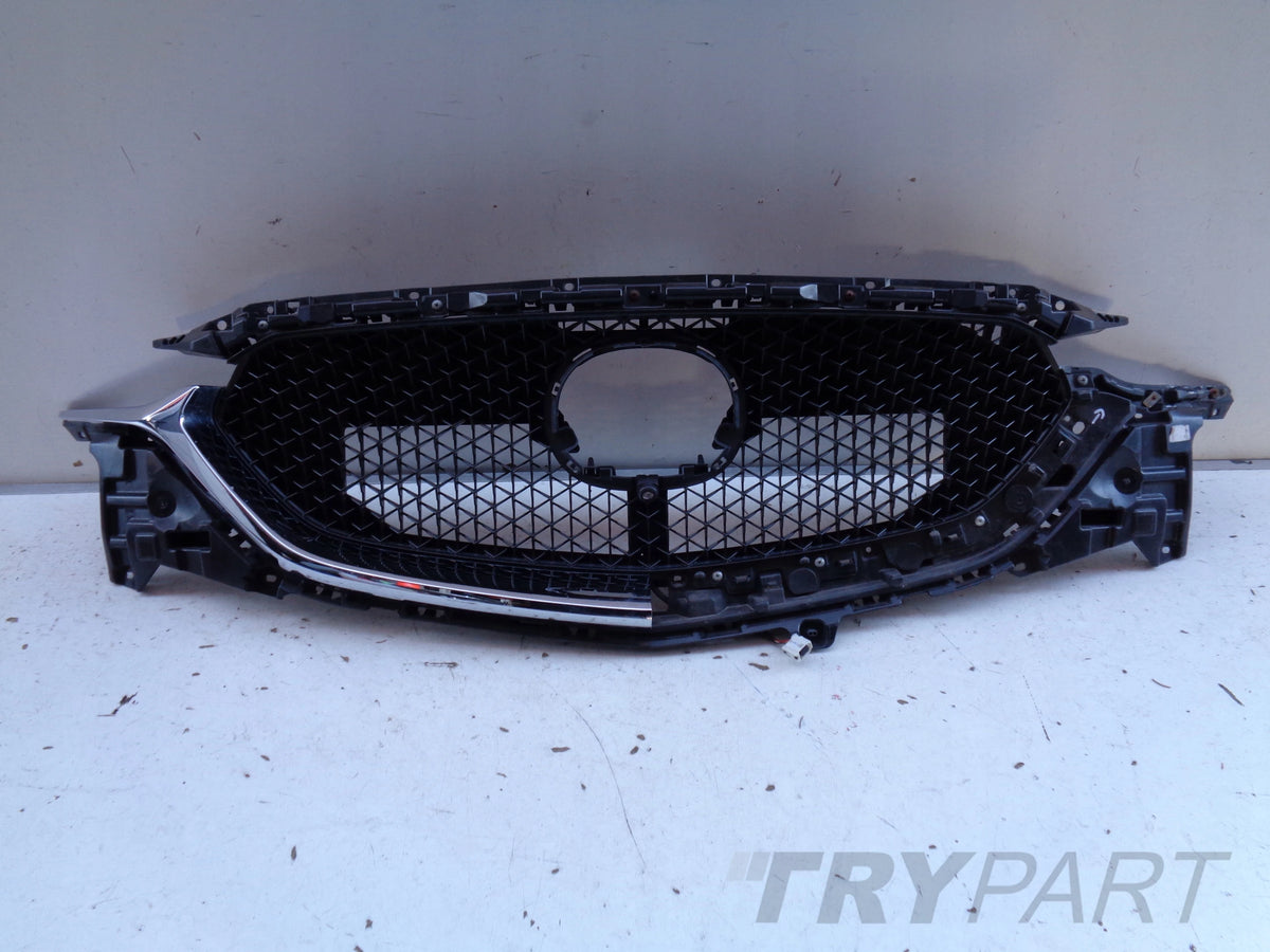 MAZDA CX5 II 17- Radiator Grille Cover with Camera Hole