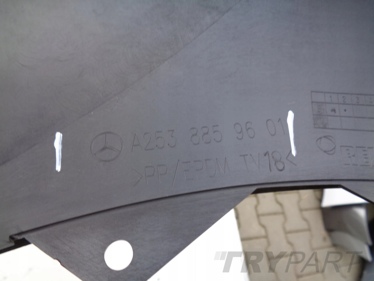 NEW FRONT BUMPER LIP FOR MERCEDES GLC W253 19- FACELIFT