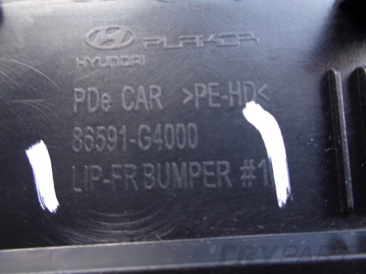 NEW FRONT BUMPER LIP SPOILER HYUNDAI I30 III 17-
