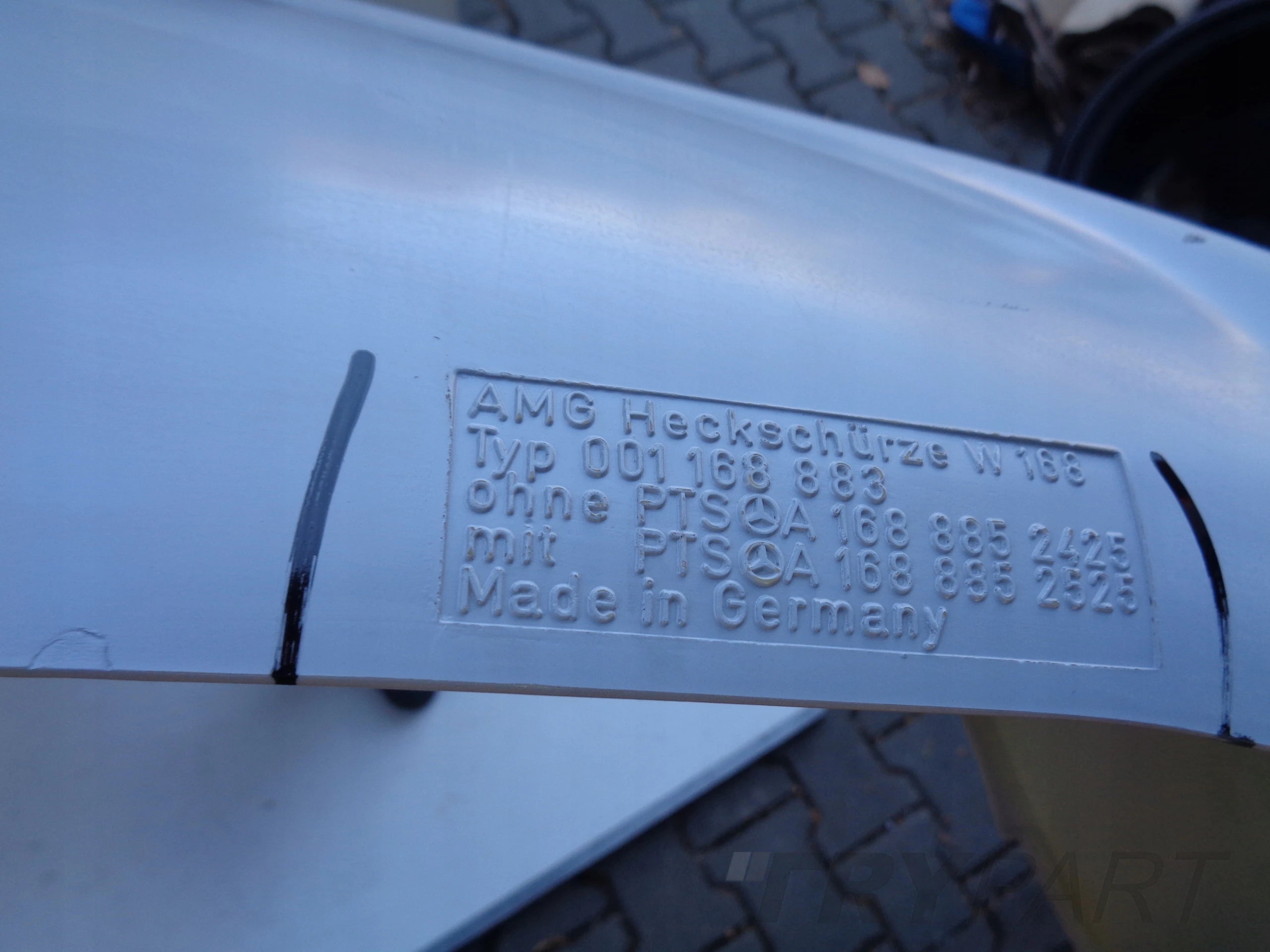 NEW REAR BUMPER FOR MERCEDES A-CLASS W168 AMG NO. 33181