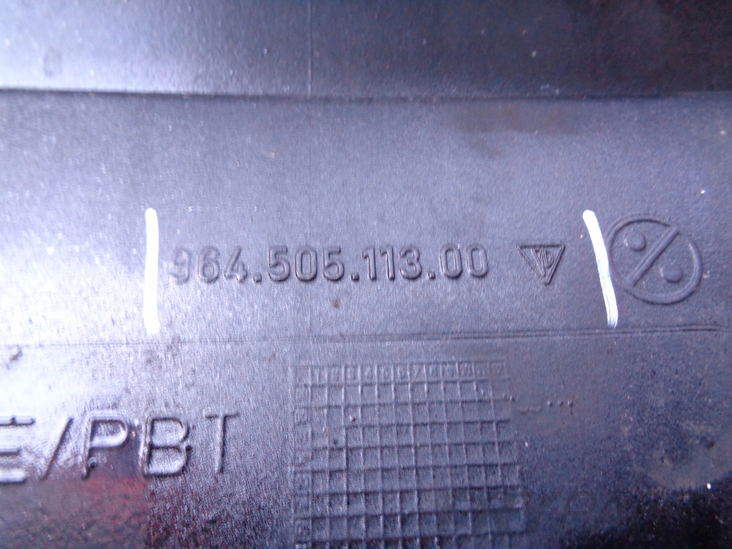 PORSCHE CARRERA 911 964 89- FRONT BUMPER NO. 49887