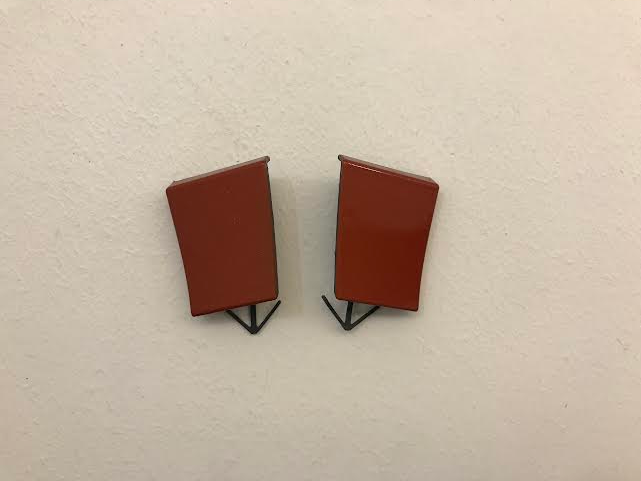 TOYOTA C-HR Hatchback 2019-2023 Rear bumper hook cap/cover ( left, right set ) OEM: 52165F4010 / 52166F4010