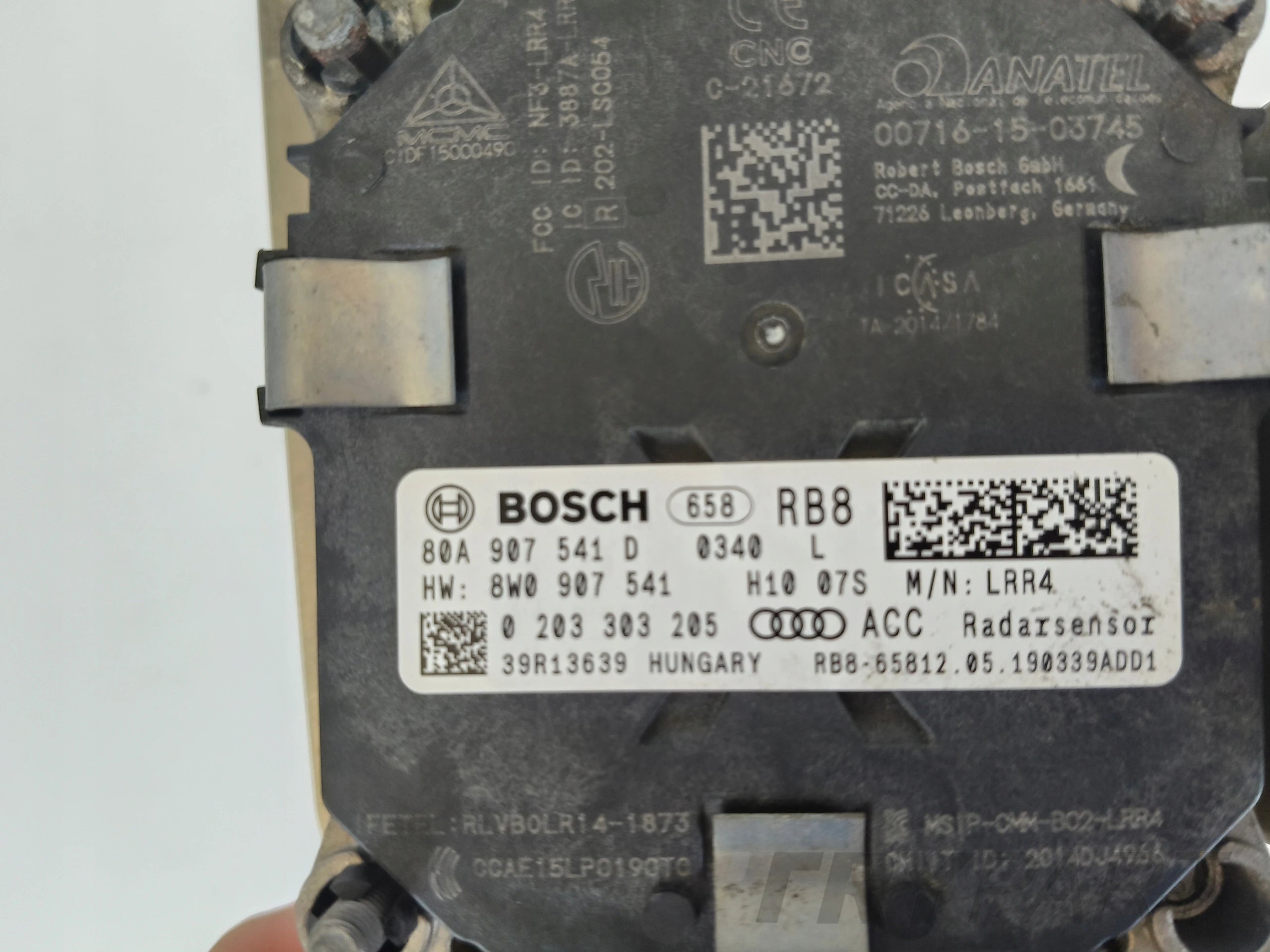 RADAR DISTRONIC ACC AUDI Q5 80A 80A907541D SENSOR