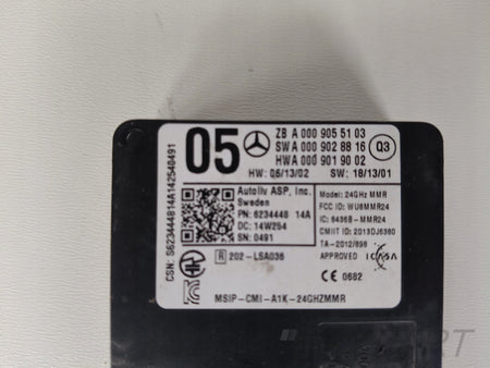 RADAR DISTRONIC ACC VW MERCEDES A0009055103